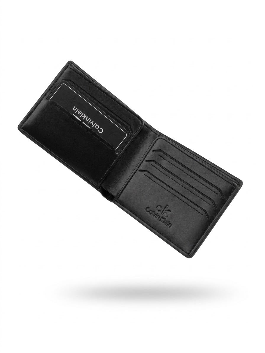 Calvin Klein Black Compact Wallet