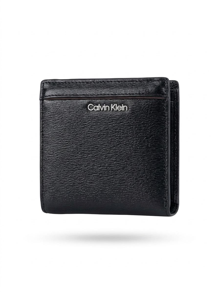 Calvin Klein Black Compact Wallet