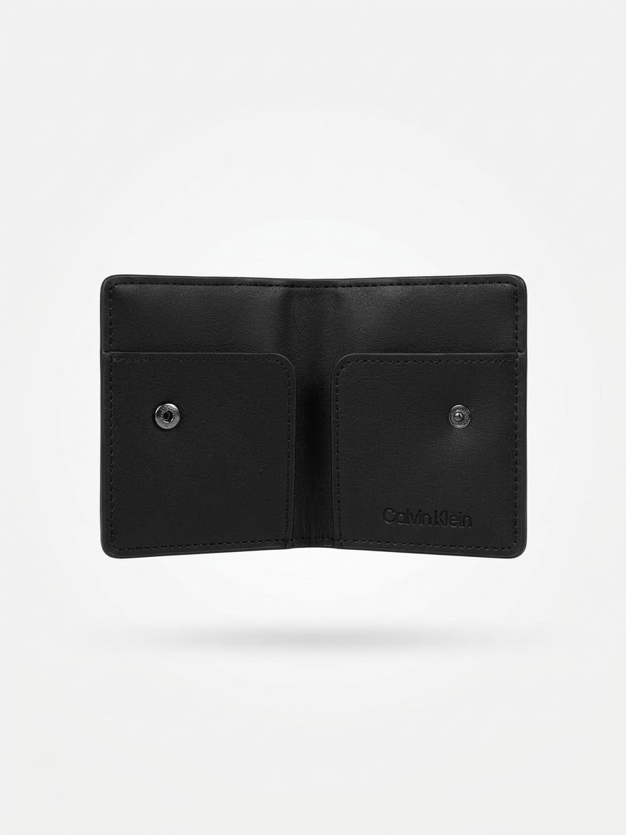 Calvin Klein Black Compact Bifold Wallet