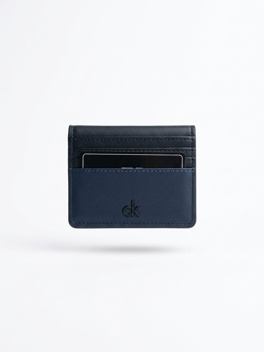Calvin Klein Black Compact Bifold Wallet