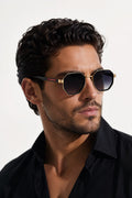 Prada Geometric Hexagon Sunglasses – صورة المنتج