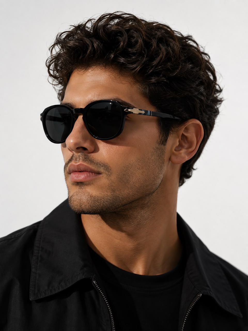 Oversized Square Sunglasses – موديل يرتديها